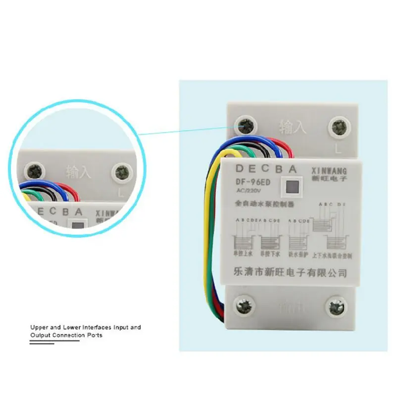 

DF-96ED Automatic Water Level Controller 10A 220V Detection Sensor With 3 Probes X4YE