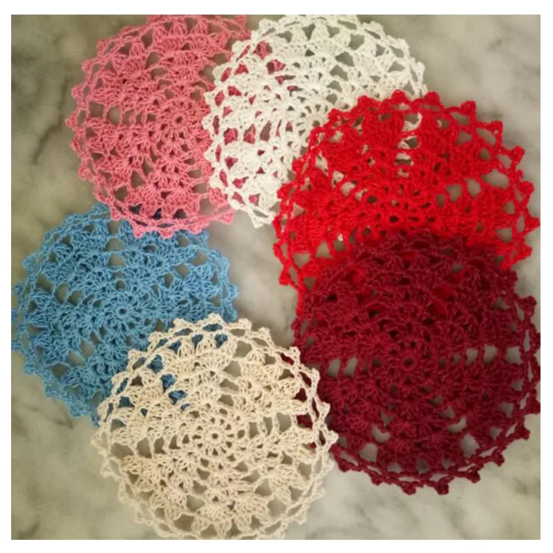 Cotton Table Place Mat Cotton Cup Coaster Mug Cloth Table Place Mat