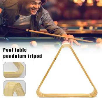 

Triangle Box Pendulum Snooker Table Pendulum Tripod Black Eight Nine Ball Billiards Box Pool Table Triangle Ball Rack Accessory