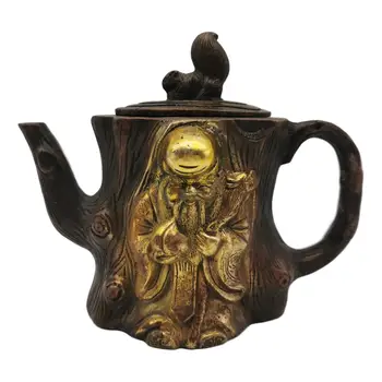 

LaoJunLu Shouxing Pot Imitation antique bronze masterpiece collection of solitary Chinese traditional style jewelry