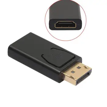 

Display Port DP Male To HDMI Female Adapter Black High Quality Dp To Hdmi Converter For HDTV PC 1080P/4K