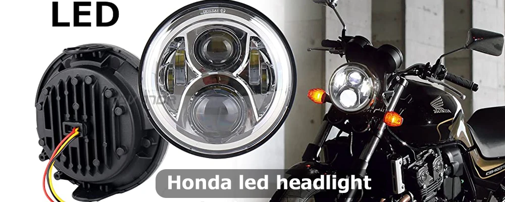 cb400 led headlight for honda