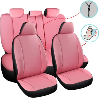 

Pink Car Seat Covers Universal Car Seat Protector for Mercedes Benz Class C W203 W204 W205