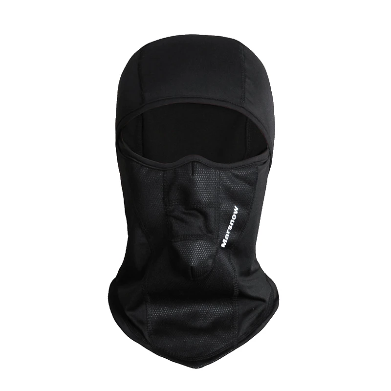 VEQSKING Зимние Головные уборы шлем ветрозащитная защита от холода лица для мужчин и женщин теплое уличное спортивное снаряжение Facemask - Цвет: Black