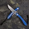 D2 Tool Steel Folding Pocket Knife with Clip G10 Handle EDC Knives for Peeler Tactical Defensive Cutter Hunting Outdoors  Tool 2