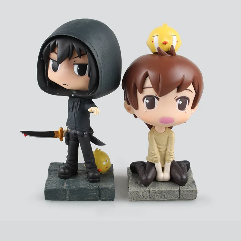 Аниме игрушка NECA призрак в тибетском линия Мини ужас подняться 2-дюймовый 4-a Набор для мобильного телефона Чехлы Молодежные мутанты Черепашки Ниндзя сумка