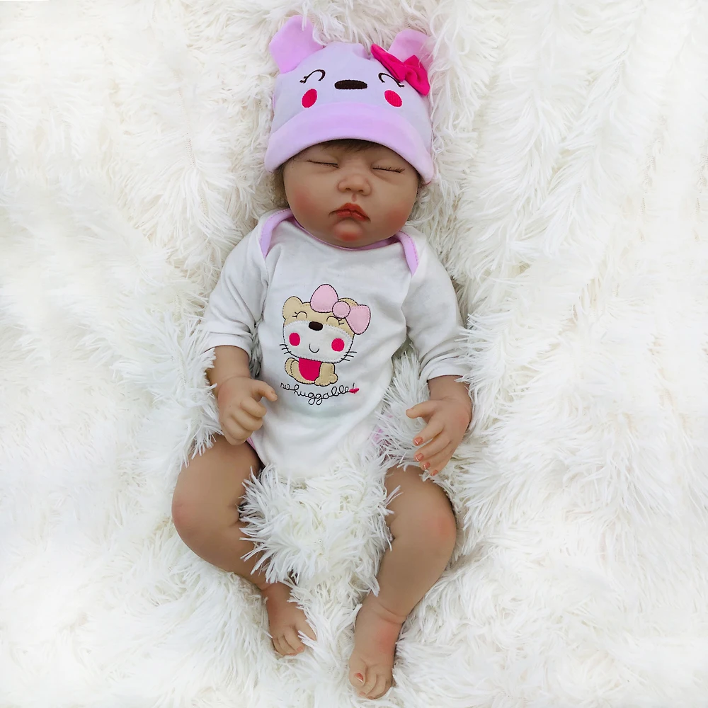 OtardDolls 22 дюймов Bebe Кукла Новорожденный 55 см мягкий силиконовый reborn Реалистичная кукла реалистичные игрушки куклы для девочки подарок на день рождения