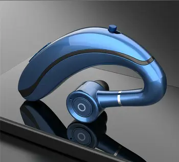 

Q10 Bluetooth 5.0 Single Ear Stereo Earbud Portable Wireless Headset Built-in Earphones