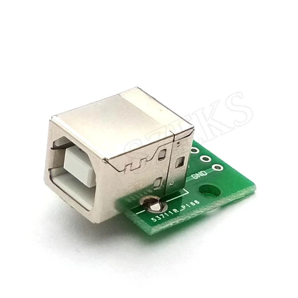 

USB-05 USB Turn DIP Adapter Plate Female Head Socket DIP Type B Party Interface Printer Connection Cable