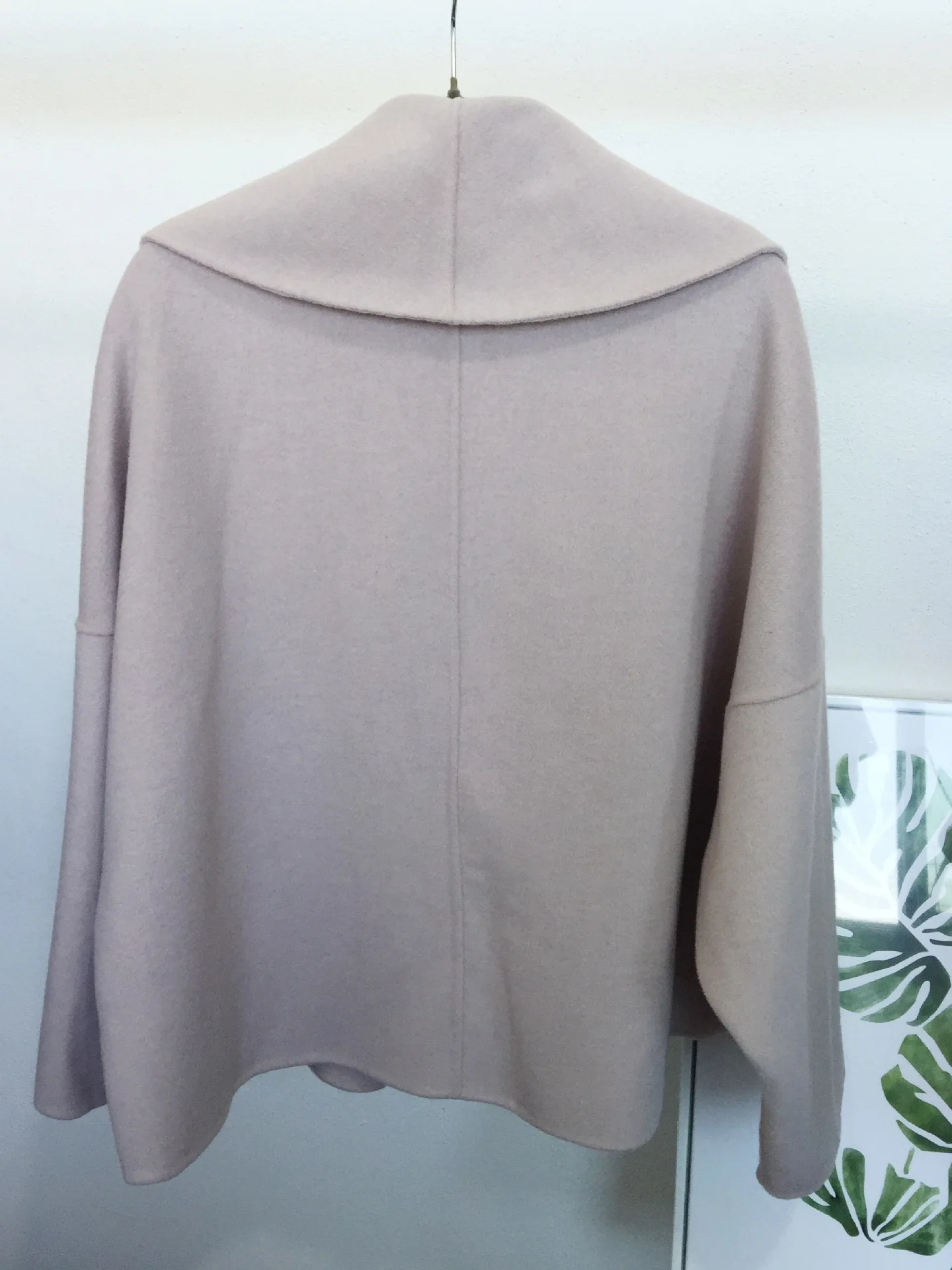 High Quality Elegant Lady Double-sided Cashmere Wool Coat Loose Casual Windproof Feminine Coat Long Sleeve Winter Long Cardigans