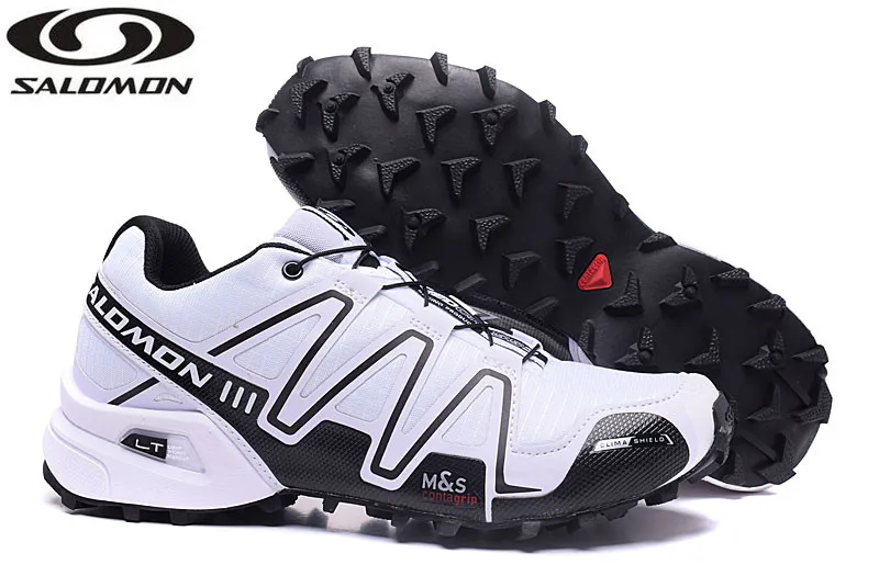 4 Новинка, Salomon speed Cross III, мужская обувь, высокое качество, дышащие кроссовки, новые цвета, Мужская обувь для фехтования, Salomon speed Cross 3 - Цвет: 4