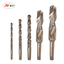Foret à tige conique en Cobalt M35, 12 15 20 30 40 50 60mm, foret à tige conique spéciale pour acier inoxydable HSS à tige conique étendue 
