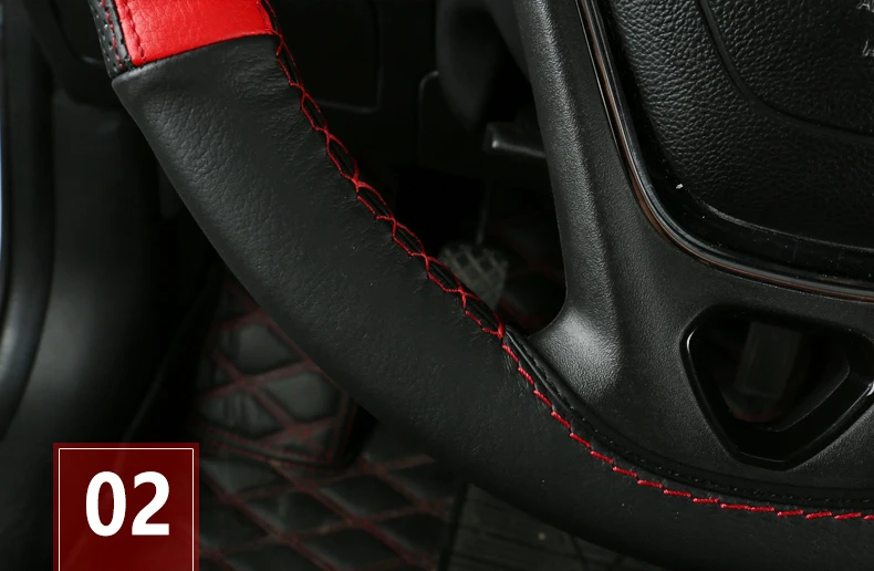 Для Chery ARRIZO5 ARRIZO 5 Крышка рулевого колеса Модифицированная ручная швейная крышка рулевого колеса отверстие ручки