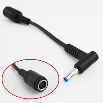

DC Power Charger Converter Adapter Cable Line Cord 7.4mm To 4.5mm Replacement For HP Blue Tips