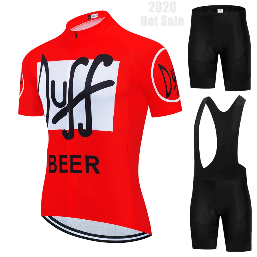 Pro DUFF 2020 Комплект Джерси для велоспорта одежда гонок Мужская Майо Ropa Ciclismo MTB