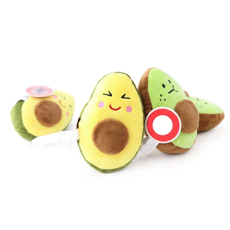 

1Pcs Dog Chew Toy Sounding Puppy Fruit Vegetable Chicken Drum Bone Squeak Toy for Cat Pets Plush Red Pepper Fruit Shaped Squeak