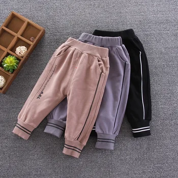 

Toddler Boy Pants Kids Fashion Sweatpants Autumn Winter Newborn Baby Trousers Boys Girls Clothes Casual Pants Joggers 0-3 Years