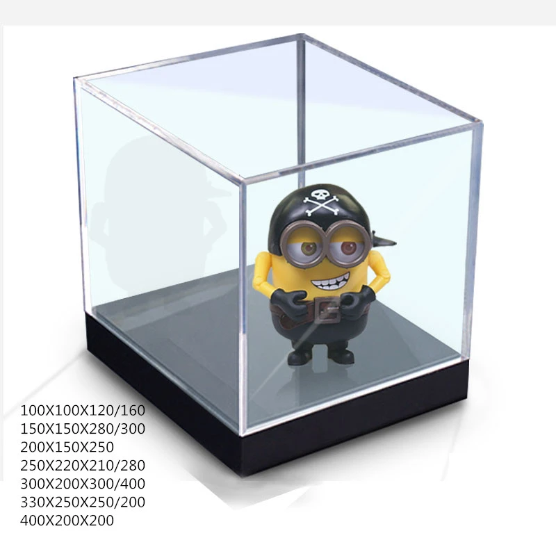 Featuring A LED Light Lotta Pieces Clear Acrylic Display Case and Affordable Versatile Cool Comes Fully Assembled.
