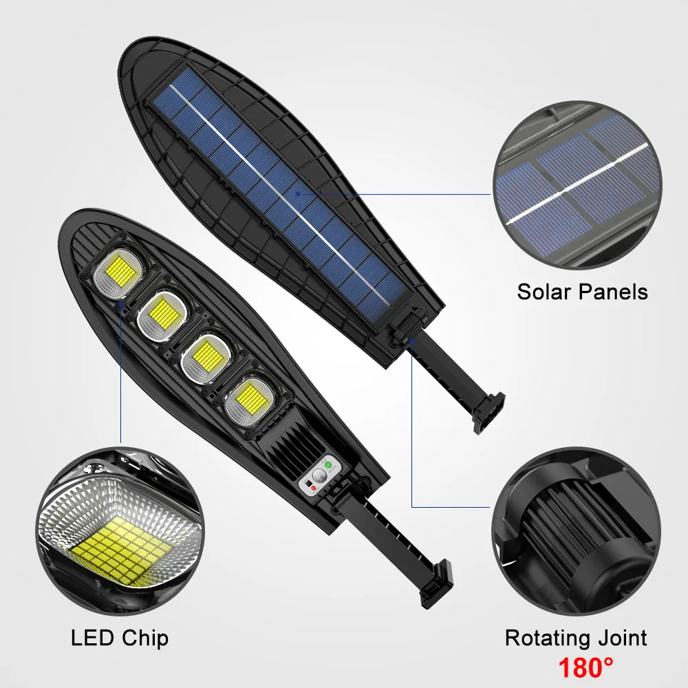 168 LED, IP65 impermeável, Sensor de movimento