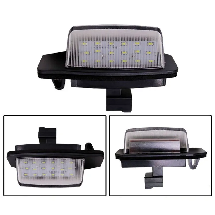 2x светодиодный автомобильный номерной знак для Mitsubishi LANCER SPORTSBACK Outlander 2006-2012 пикап авто светодиодный фонарь