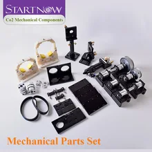 DIY Лазерная металлическая передача деталей, набор лазерных головок СО2, Лазерные Механические компоненты для лазерная резка, гравировальный станок