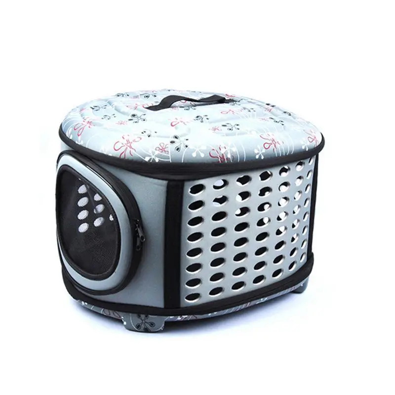 TECHOME New Outdoor Cats Dog Carrier Bag Pet Holder Breathable Travel Size Pet Carrier Folding Outdoor Bag for Dog Cat