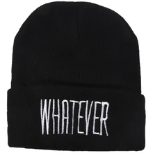 Новинка-для мужчин и женщин зимние "whitech" шапки бини вязаная шапка(черный