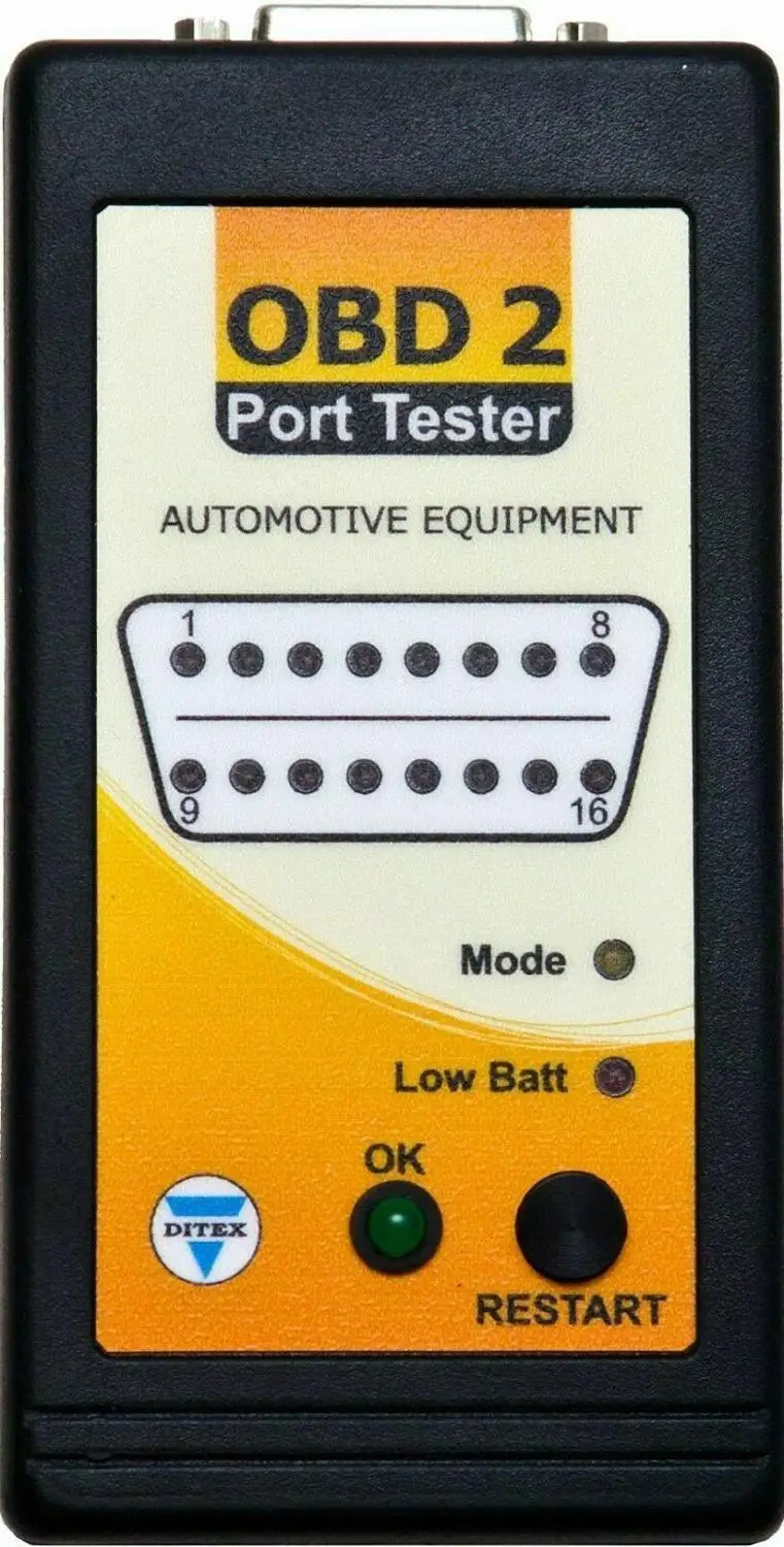 

Best OBDII Diagnostic Port Tester OBD2 connector analyzer make a full test of all kinds of 12V car diagnostic ports
