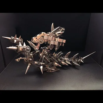 

Mechanical Hydra Metal Assembled Building Block Mecha Model Deformed