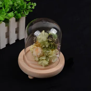 

Free Shipping Diameter=15cm Cylinder Top Glass Dome Vase Home Decoration Glass Dome DIY Friend Gift Wedding Favor Gift