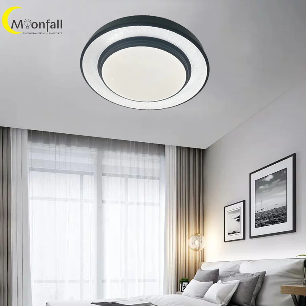 

LED lamps-Moonfall-Round lamp- Ceiling light- indoor-Simple&Modern Style light for bedroom,study,kitchen