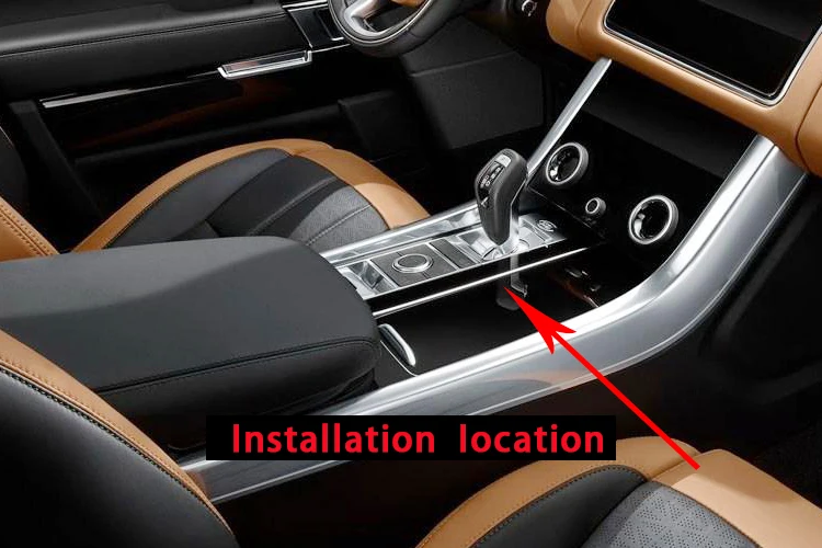 Углеродное волокно стиль для Range Rover Sport RR Sport ABS пластик центральная консоль панель Крышка отделка левый руль