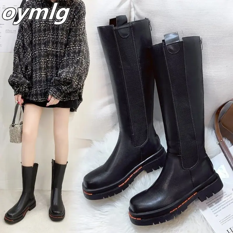 

Fujin Ankle Boots 2020 Women's New Platform Autumn Spring Fashion Short Boots Round Toe Lace Breathable Flat Bottom Single Boots
