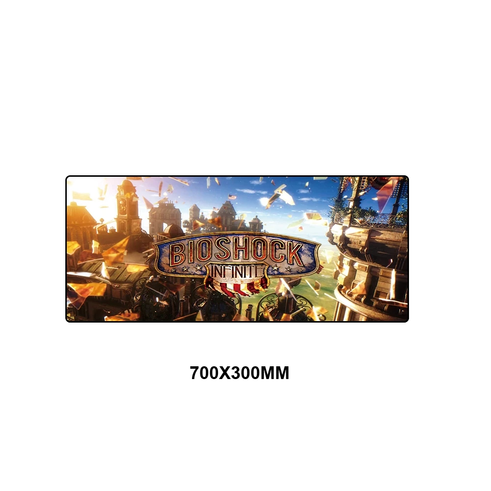 Игровой коврик для мыши Bioshock, коврик для офисной мыши, коврик для настольной мыши, коврик для мыши, ПК, геймера, игровые коврики, игровая клавиатура, аксессуары для компьютера - Цвет: SHQB-008