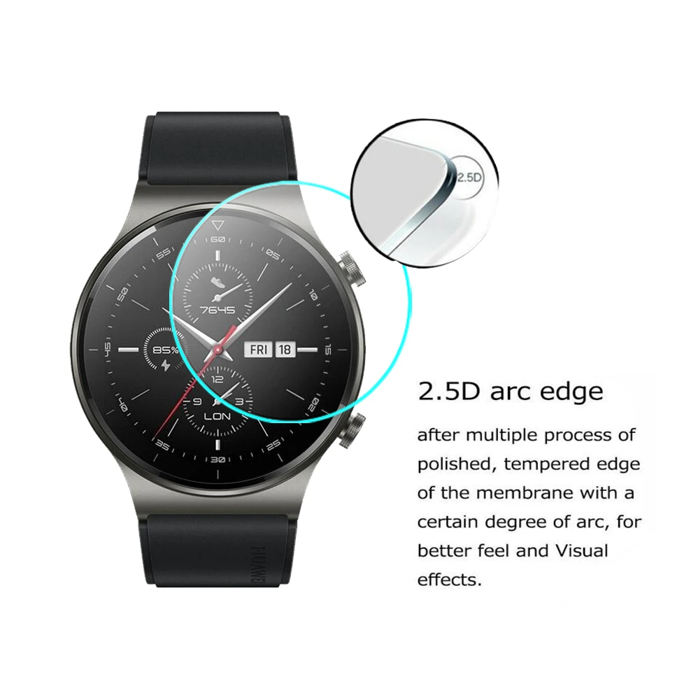 2PCS-2-5D-Tempered-Glass-Screen-Protector-For-Huawei-Watch-GT-2-GT2-Pro-Smartwatch-Screen(4)