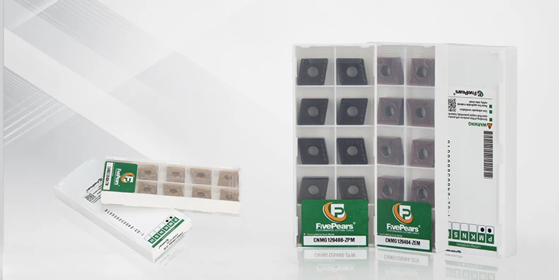 FivePears 10 шт. CNMG120404/08 12-MA MS TM ZEM ZPM внешний твердосплавный инструмент для обработки деталей вращения вставки токарно-винторезные станки с ЧПУ с резьбовой головкой, режущий инструмент