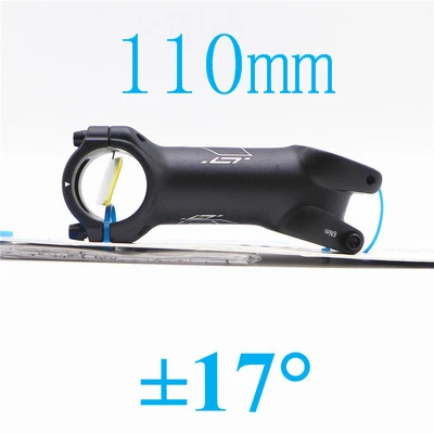 17 degree 110mm Shimano PRO LT вынос руля велосипеда Черный зажимное кольцо Диаметр 31,8 мм запчасти для велосипеда - Цвет: 17 degree 110mm