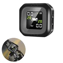 Водонепроницаемый молниеносный умный беспроводной мотоцикл TPMS система контроля давления в шинах ЖК-дисплей внешние датчики