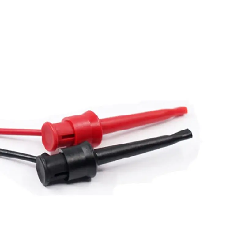 

1.1M 3.61ft BNC Oscilloscope Test Probe Dual Hook Clip Male Plug Cable Lead Wire Connector