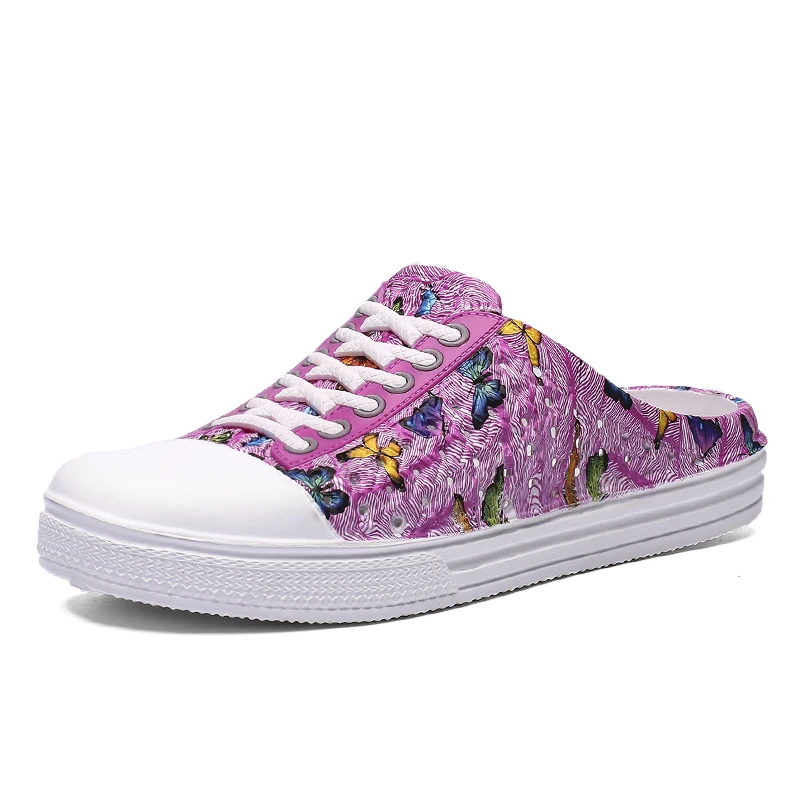 

Womens Casual Clogs Breathable Beach Sandals Valentine Slippers Summer Slip On Women Flip Flops Shoes Home Shoes For Women 2019