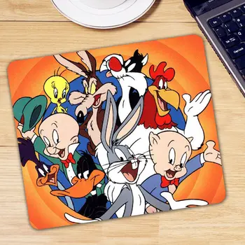 

Looney Tunes Rectangle Computer Pc Game Mousepad Natural Rubber Mouse Pad Gaming Gamer Carpet Desk Keyboard Gamer Mause Mice Mat