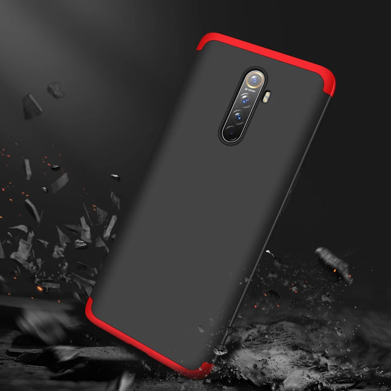 OPPO Рено Ace чехол для телефона Realme X2 Pro 3-в-1 Матовый PC жесткий защитный чехол-накладка на заднюю панель для OPPO Realme X2 Pro бронированный противоударный чехол s