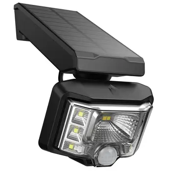 

Solar Powered LED Wall Lamp Smooth Appearance Motion Sensor Waterproof Outdoor Emergency Superb Craftsmanship Light