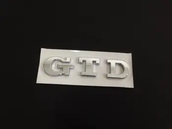 

New chrome GTD Badge Emblem-2pcs