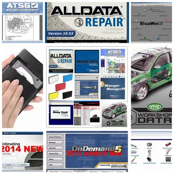 

Alldata and Mit//chell Software Auto Repair Software alldata 10.53 mit//chell od5 2015 Vivid Workshop ElsaWin ATSG 24in1TB HDD