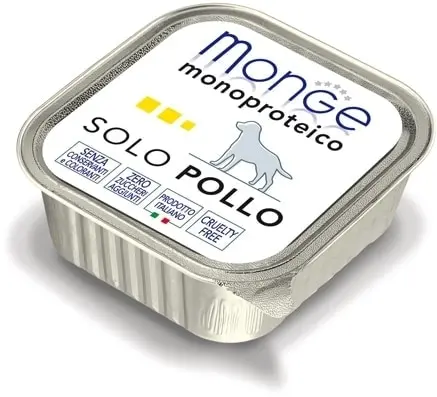 Monge Dog Monoproteico Solo (паштет) Курица 24*150 г. | Дом и сад