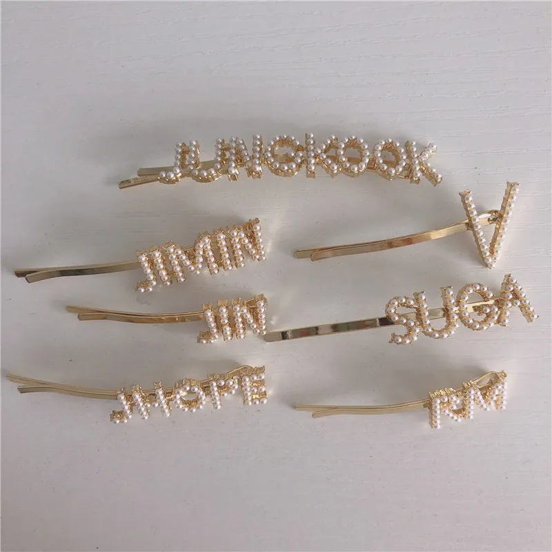 Новые модные заколки для волос JHOPE JUNG KOOK, заколка для волос, ювелирные изделия для волос, украшения для волос, Bangtan, аксессуары для мальчиков, подарок