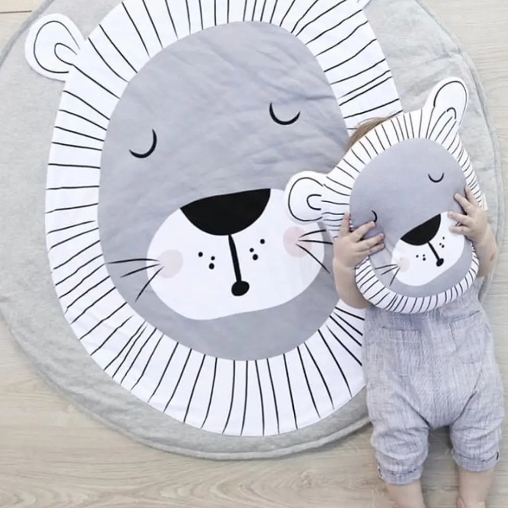 Ceny Wydrukowano dziecięca mata dla niemowlęcia mata do gry dywan dekoracja pokoju dziecięcego Cartoon maty do raczkowania Decora pogrubienie Dropship