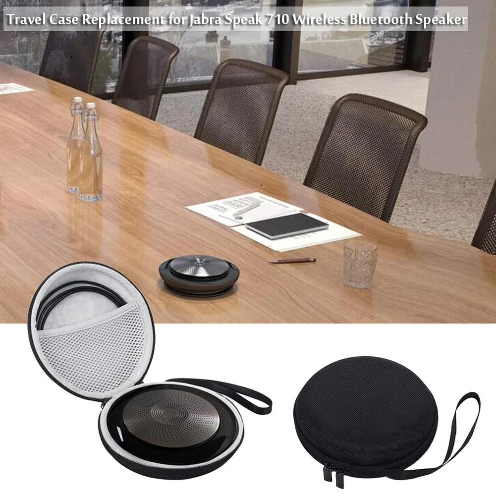 Чехлы EVA ДЛЯ Jabra Speak 710, беспроводная защита динамика, жесткий чехол EVA для переноски, дорожные сумки для динамиков