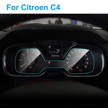 

Car Instrument Panel Screen Protector for Citroen C4 2016-2018 Interior Dashboard Membrane Protective TPU Film Car Accessories